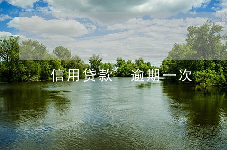 信用贷款 逾期一次 信用贷款 逾期一次